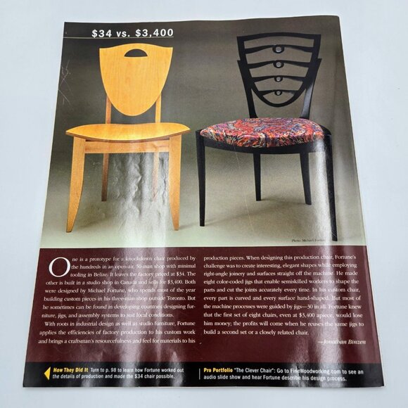 Tauton’s Fine Woodworking Magazine Lot February April June August October Decemb - Picture 13 of 14